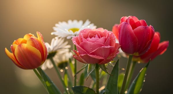 Mensagem de Bom Dia com Flores: Espalhe Beleza e Carinho ao Acordar