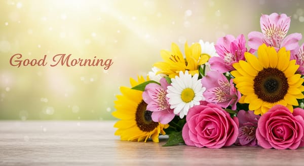 Desperte com o Aroma da Positividade: Mensagens de Bom Dia com Flores para Encantar no WhatsApp