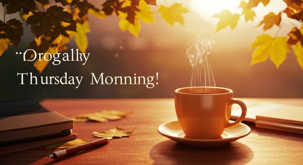 Mensagem de Bom Dia Quinta-Feira: Inspiração para um Dia Incrível!