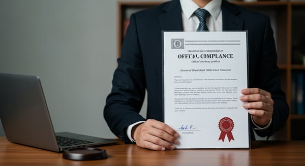 Nada Consta Corem: Guia Completo sobre a Certidão de Regularidade do Representante Comercial