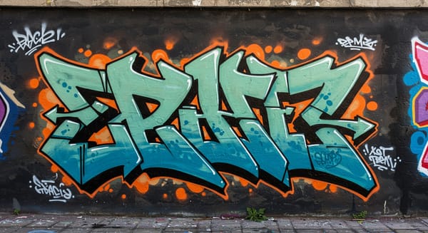 Palavras em Grafite: A Voz da Rua Impressa em Letras