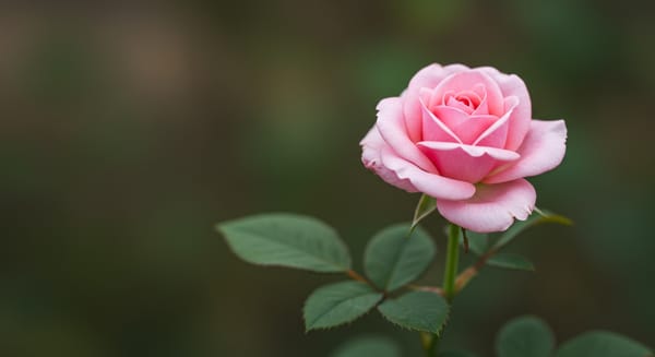 A Rosa Cor de Rosa: Símbolo de Ternura, Admiração e Gratidão