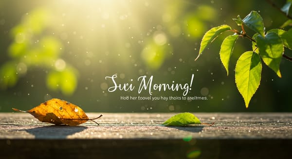 Bom Dia, Domingo: Abraçando a Gratidão e as Bênçãos de Deus