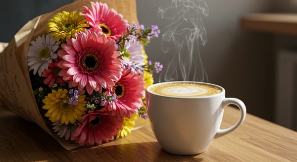 Bom Dia com Flores e Café: A Receita Perfeita para um Começo Inspirador
