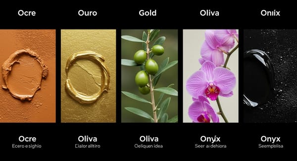 Cor com a Letra O: Desvendando a Riqueza de Nuances e Seus Significados