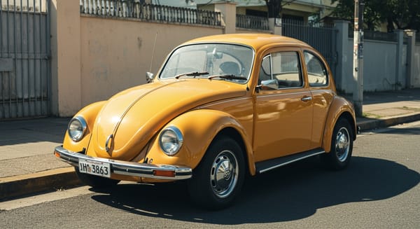 A Fascinante Paleta do Fusca: Cores que Marcaram Gerações no Brasil