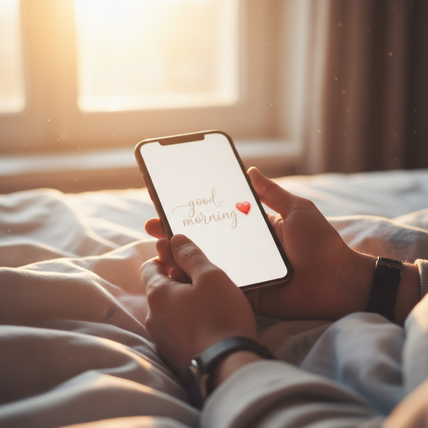 Bom Dia Amor no WhatsApp: Mensagens que Tocam o Coração e Iluminam o Dia