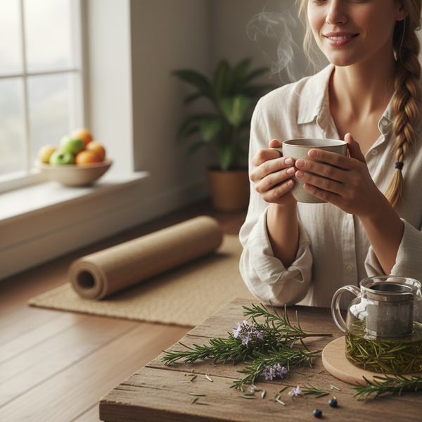 Chá de Alecrim Emagrece