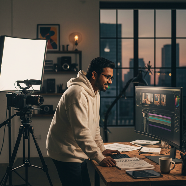 Como Criar Vídeos: Do Zero à Publicação com Qualidade