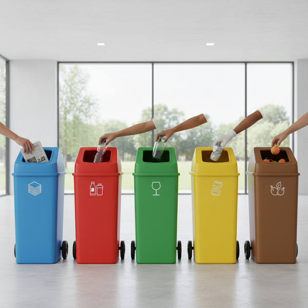 Guia Definitivo: Cores das Lixeiras para Reciclagem no Brasil
