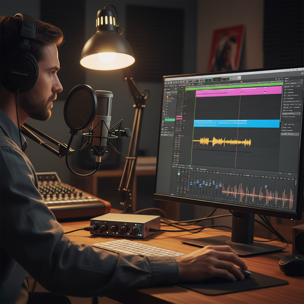 O Guia Definitivo para Editar Áudio com Qualidade Profissional