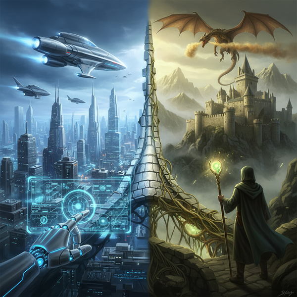 Ficção Científica e Fantasia: Desvendando as Diferenças Essenciais