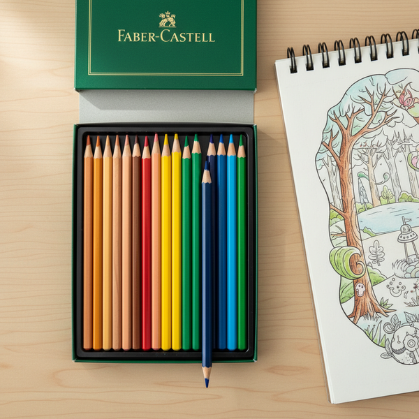 Análise Detalhada: Lápis de Cor Faber-Castell 24 Cores – Vale a Pena?