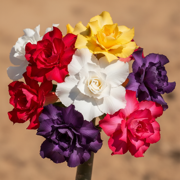 Rosa do Deserto: Um Guia Completo Pelas Suas Cores Incríveis