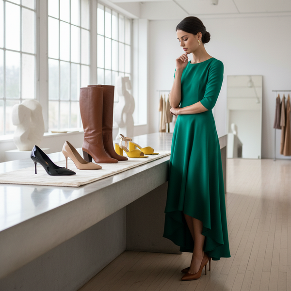 Roupa Verde Combina com Que Cor de Sapato?