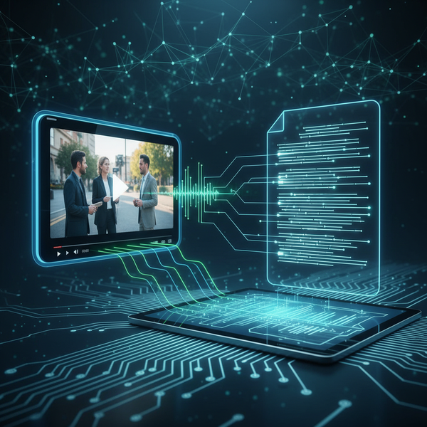 Video em Texto: O Guia Definitivo para Desbloquear o Potencial do seu Conteúdo Audiovisual